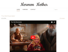 Tablet Screenshot of mormonmother.com